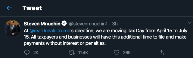 Tax Day Moving